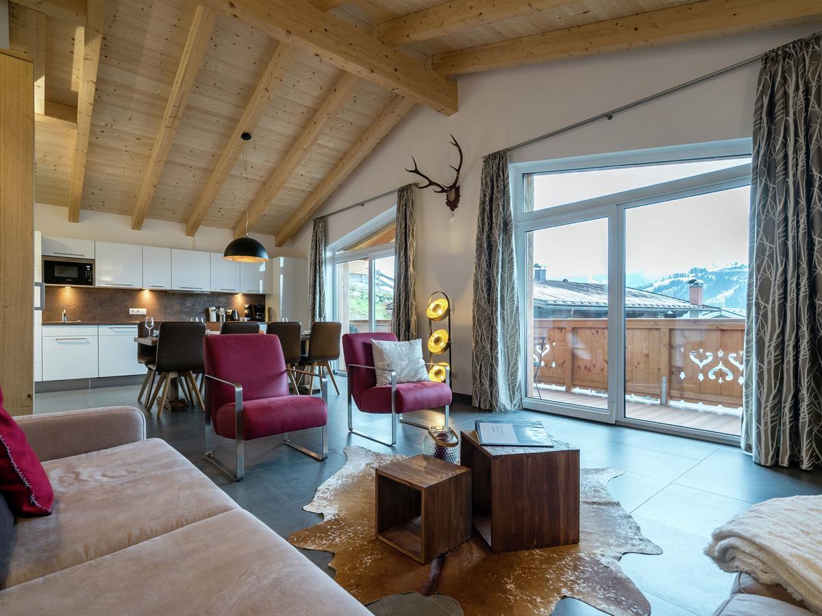 Penthouse In Ski Resort In Piesendorf Exteriör bild